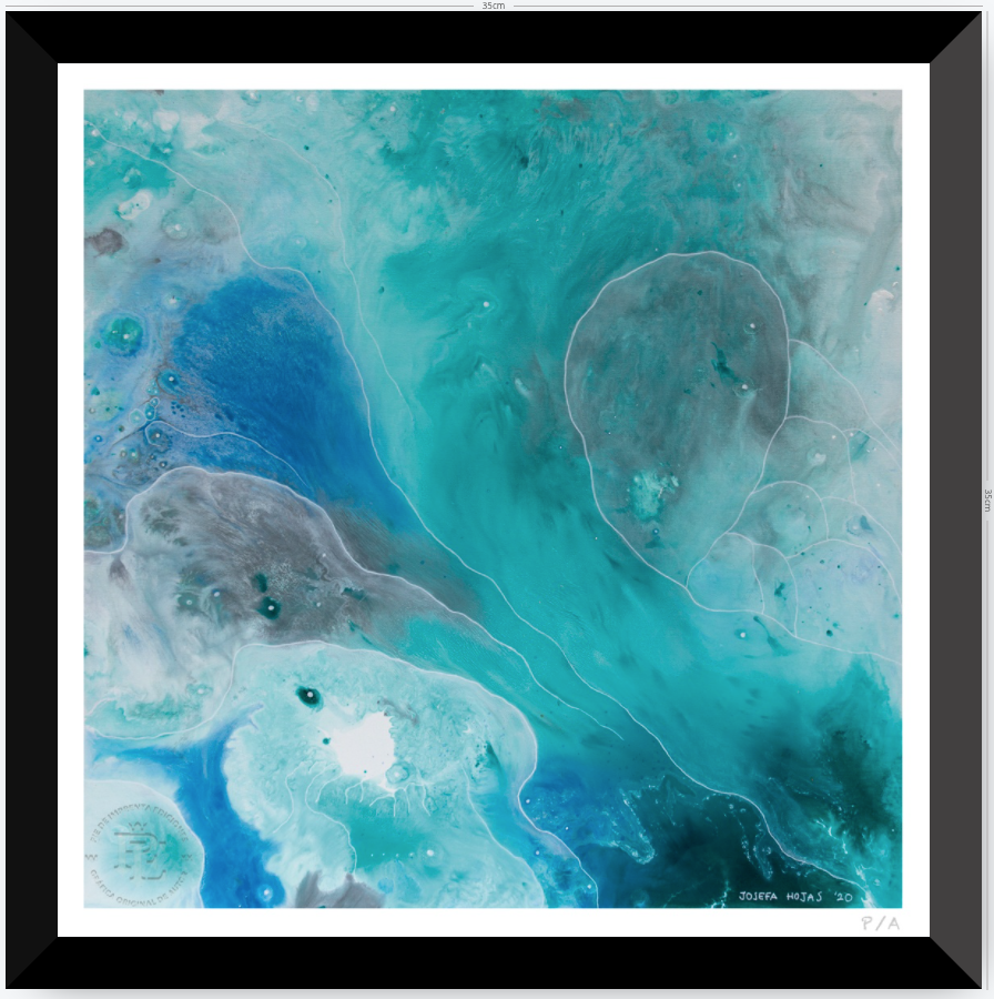 Hielo - 33 x 33 cm