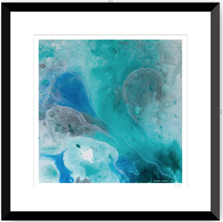 Hielo - 33 x 33 cm
