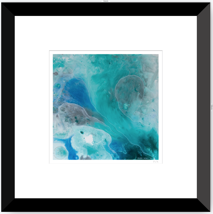 Hielo - 33 x 33 cm