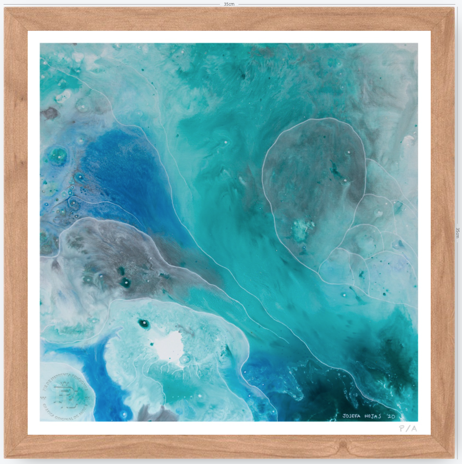 Hielo - 33 x 33 cm
