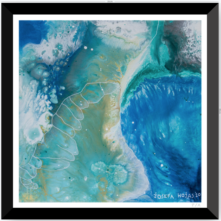 Agua de Primavera - 33 x 33 cm