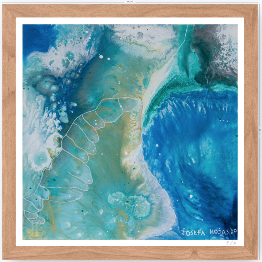 Agua de Primavera - 33 x 33 cm