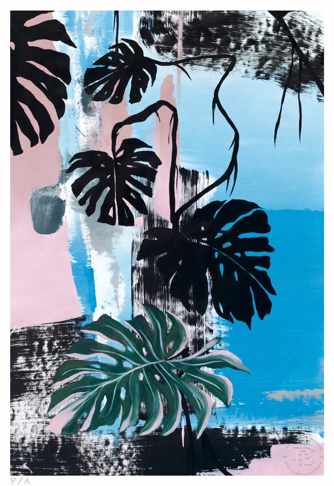 Monstera Deliciosa - 33 x 48 cm
