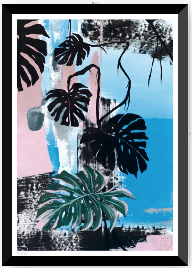 Monstera Deliciosa - 33 x 48 cm
