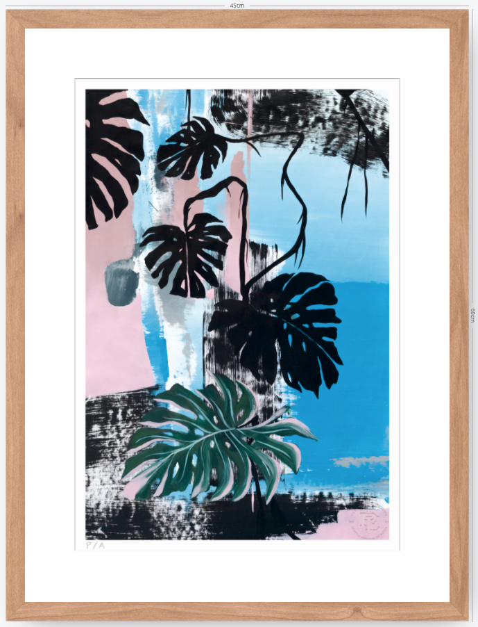 Monstera Deliciosa - 33 x 48 cm
