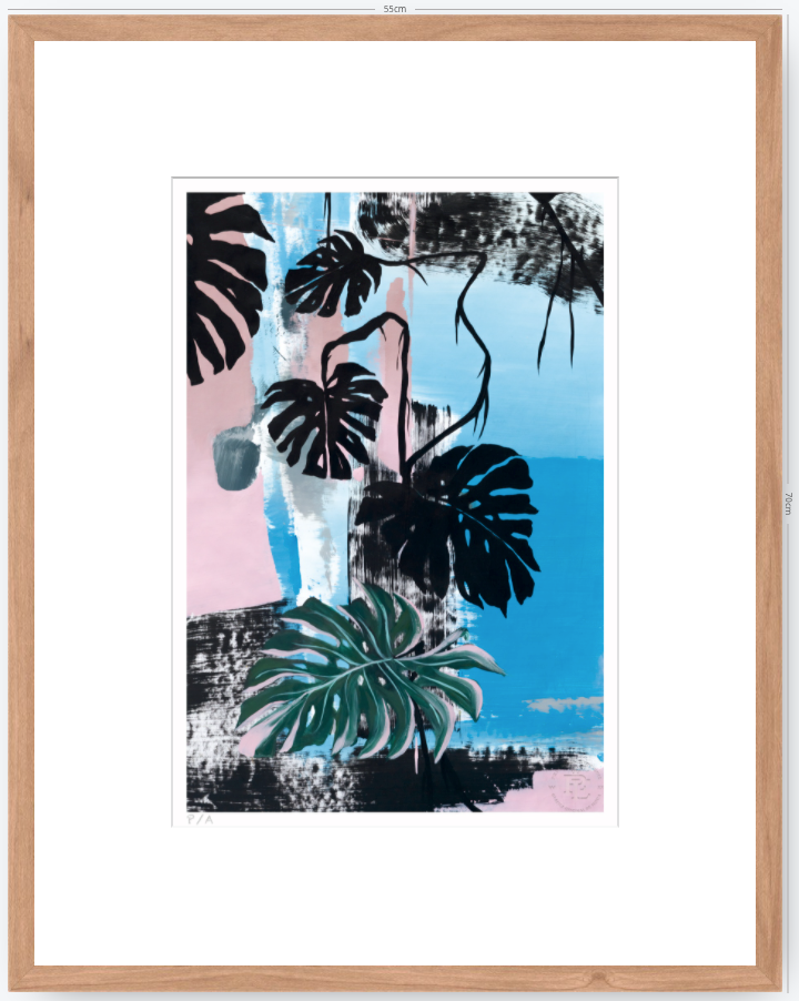 Monstera Deliciosa - 33 x 48 cm