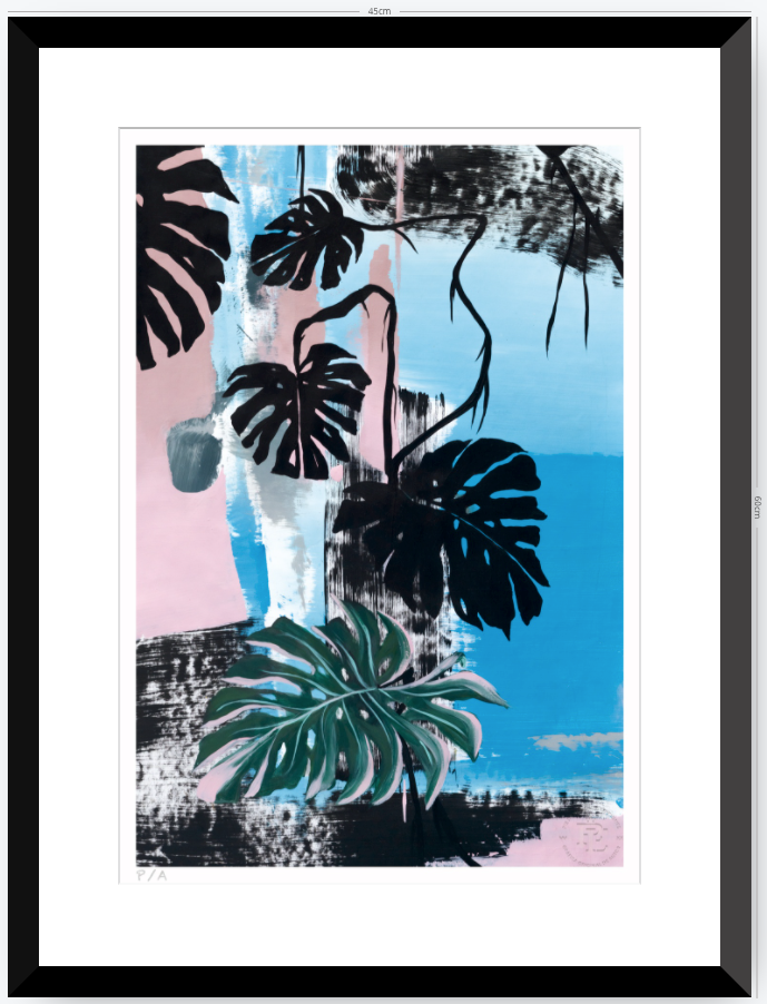 Monstera Deliciosa - 33 x 48 cm