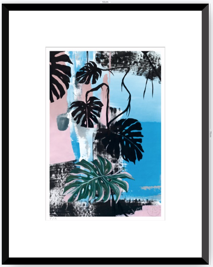Monstera Deliciosa - 33 x 48 cm