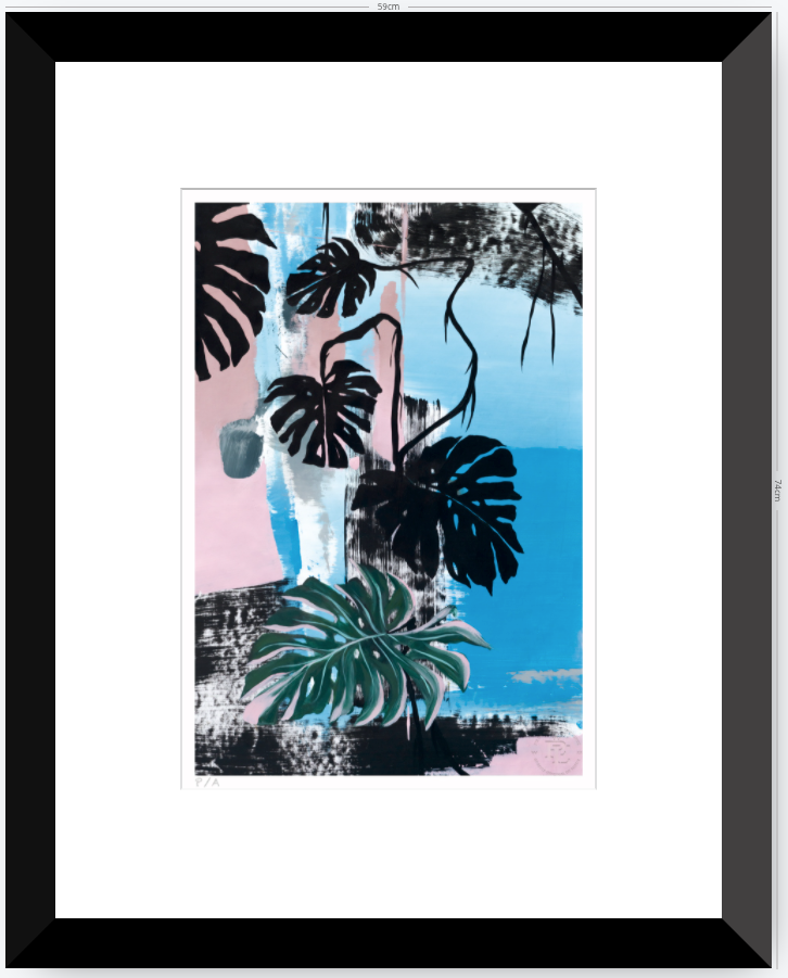 Monstera Deliciosa - 33 x 48 cm