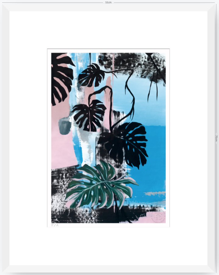 Monstera Deliciosa - 33 x 48 cm