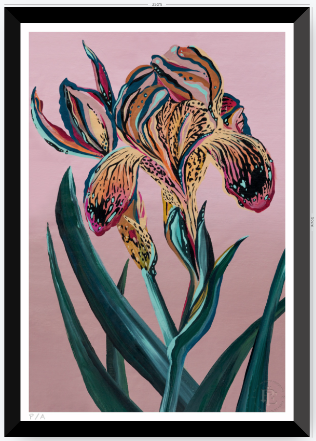 Orquídea Tigre - 33 x 48 cm