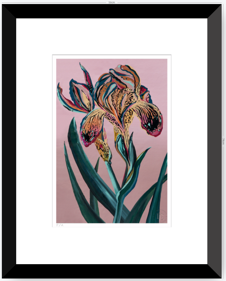 Orquídea Tigre - 33 x 48 cm