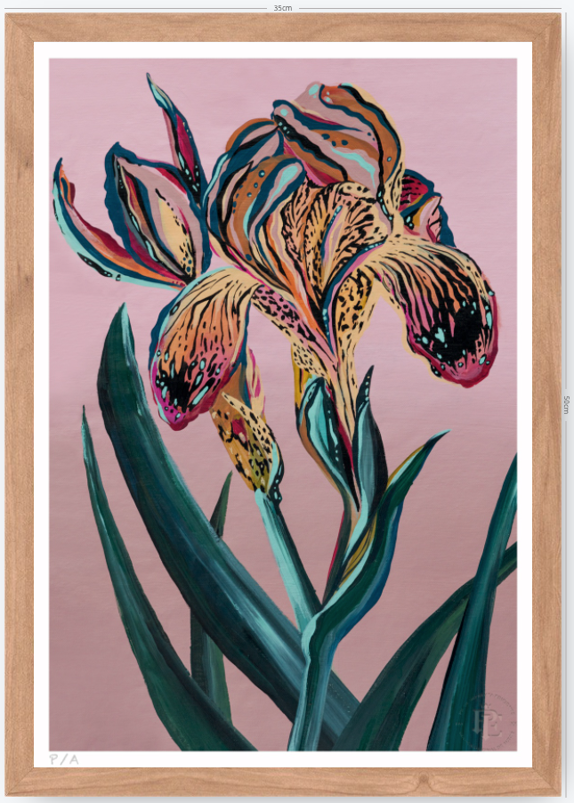 Orquídea Tigre - 33 x 48 cm