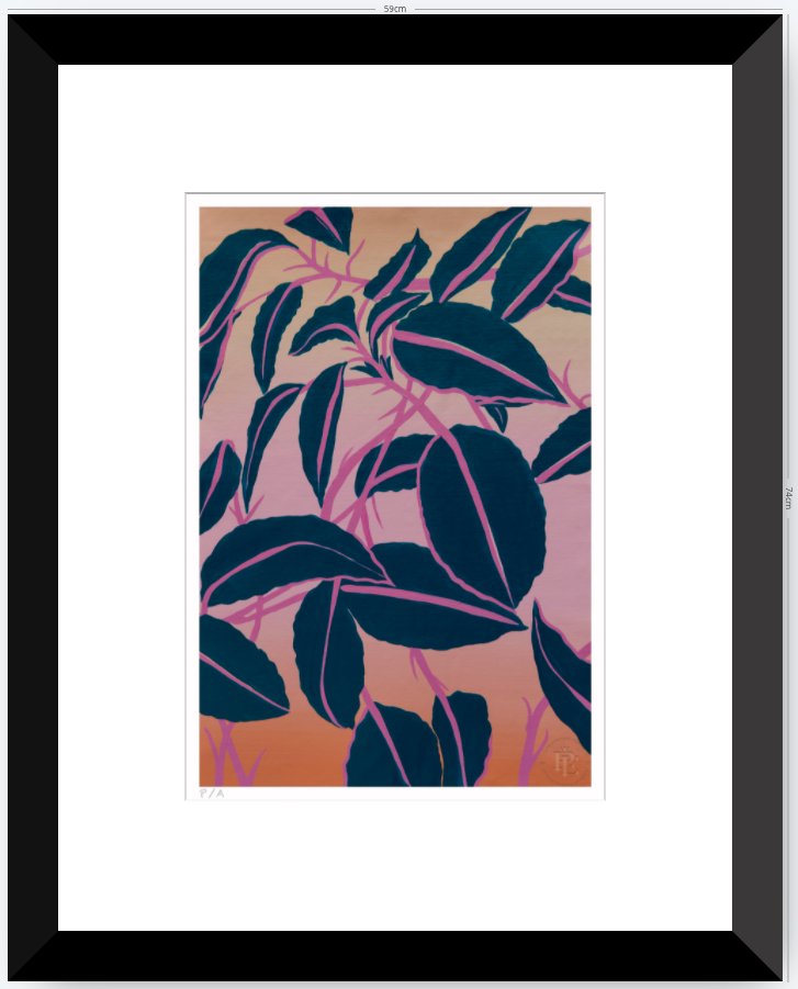 Silueta - 33 x 48 cm