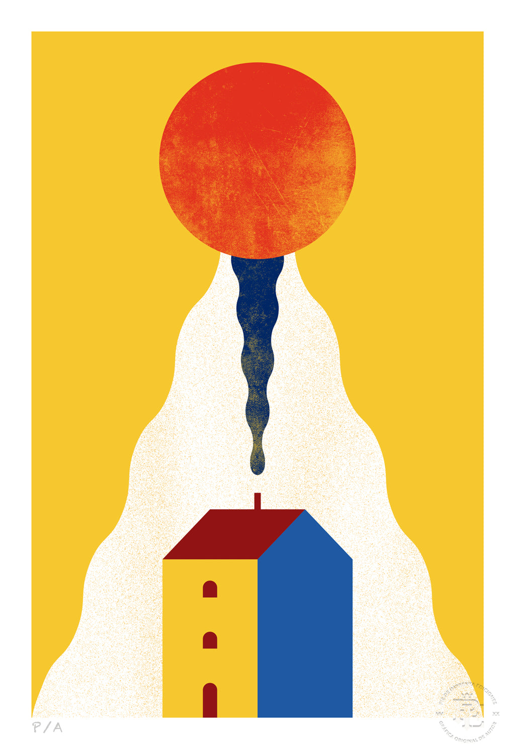 Tormenta Solar - 33 x 48 cm