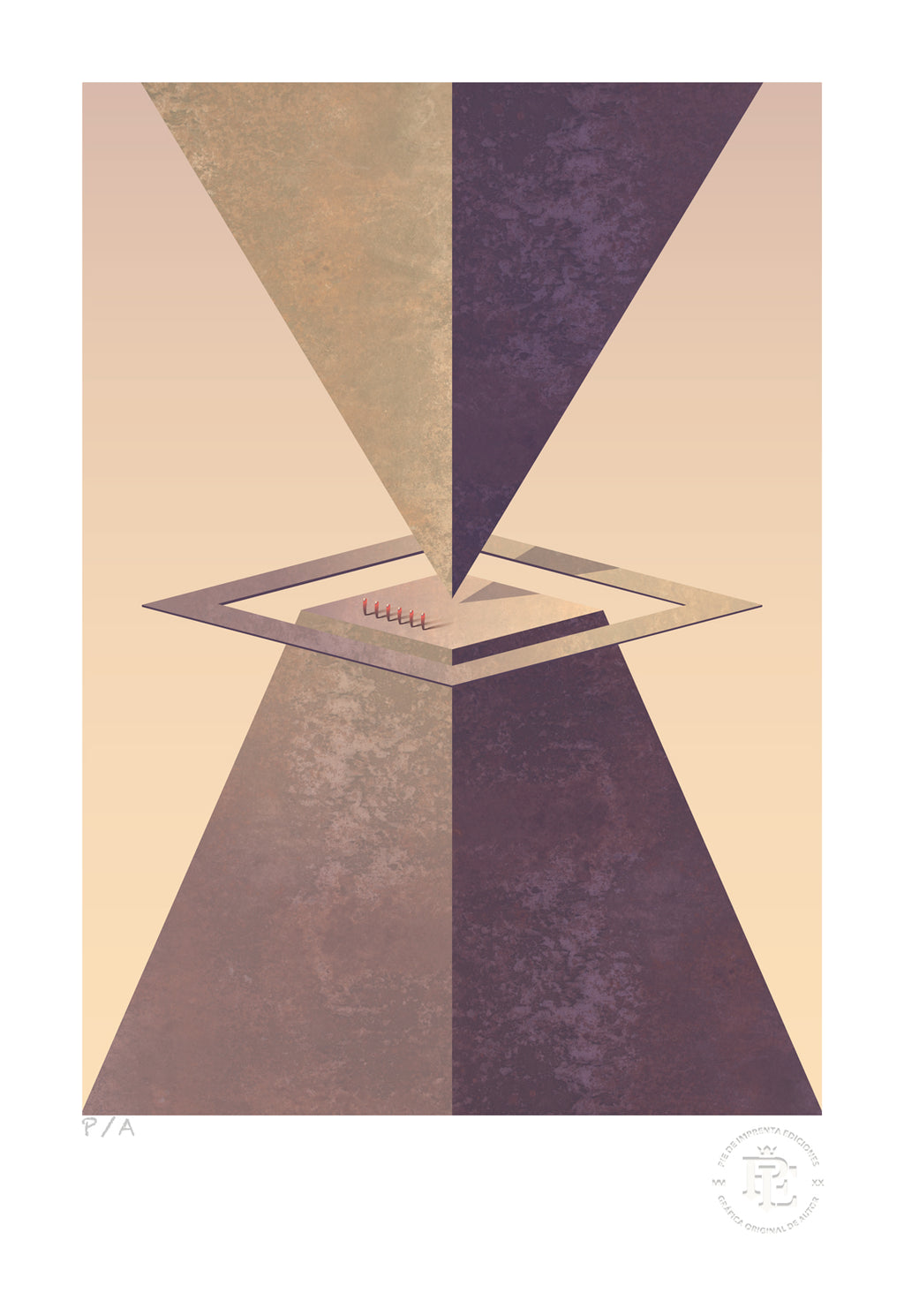 Alien Sunset - 33 x 48 cm