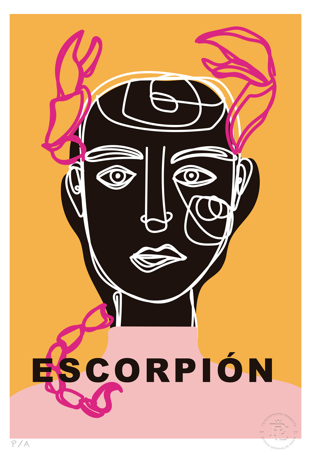 Escorpión - 33 x 48 cm