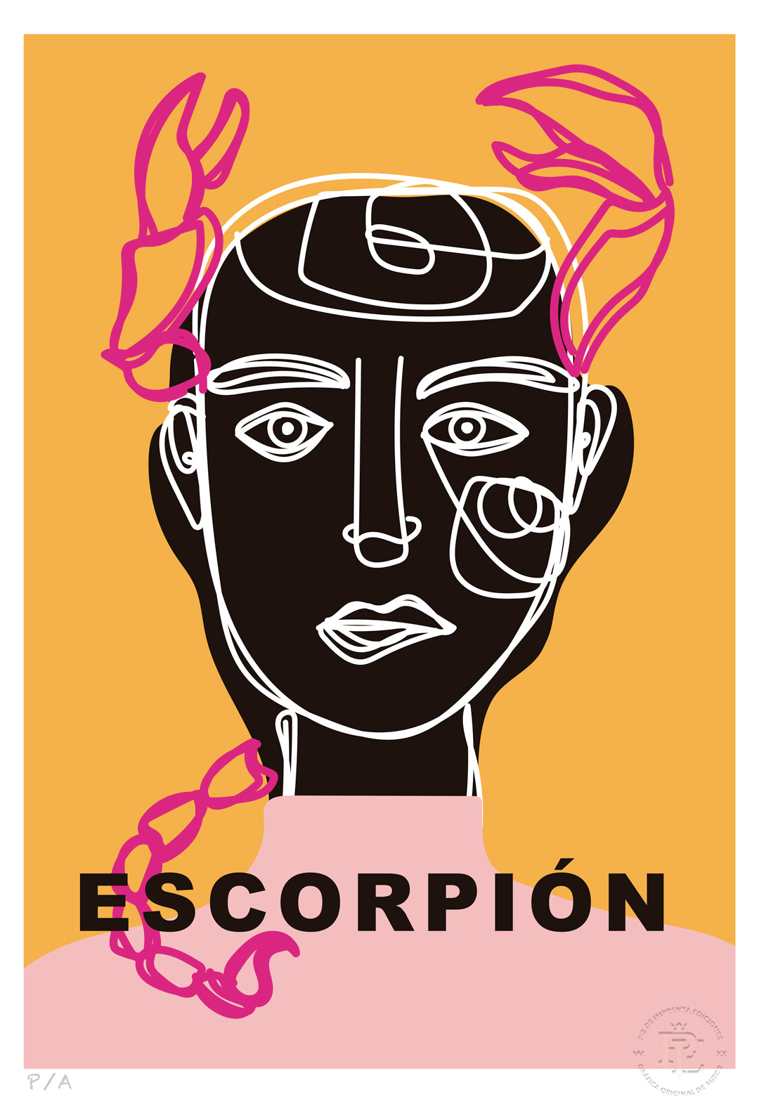 Escorpión - 33 x 48 cm