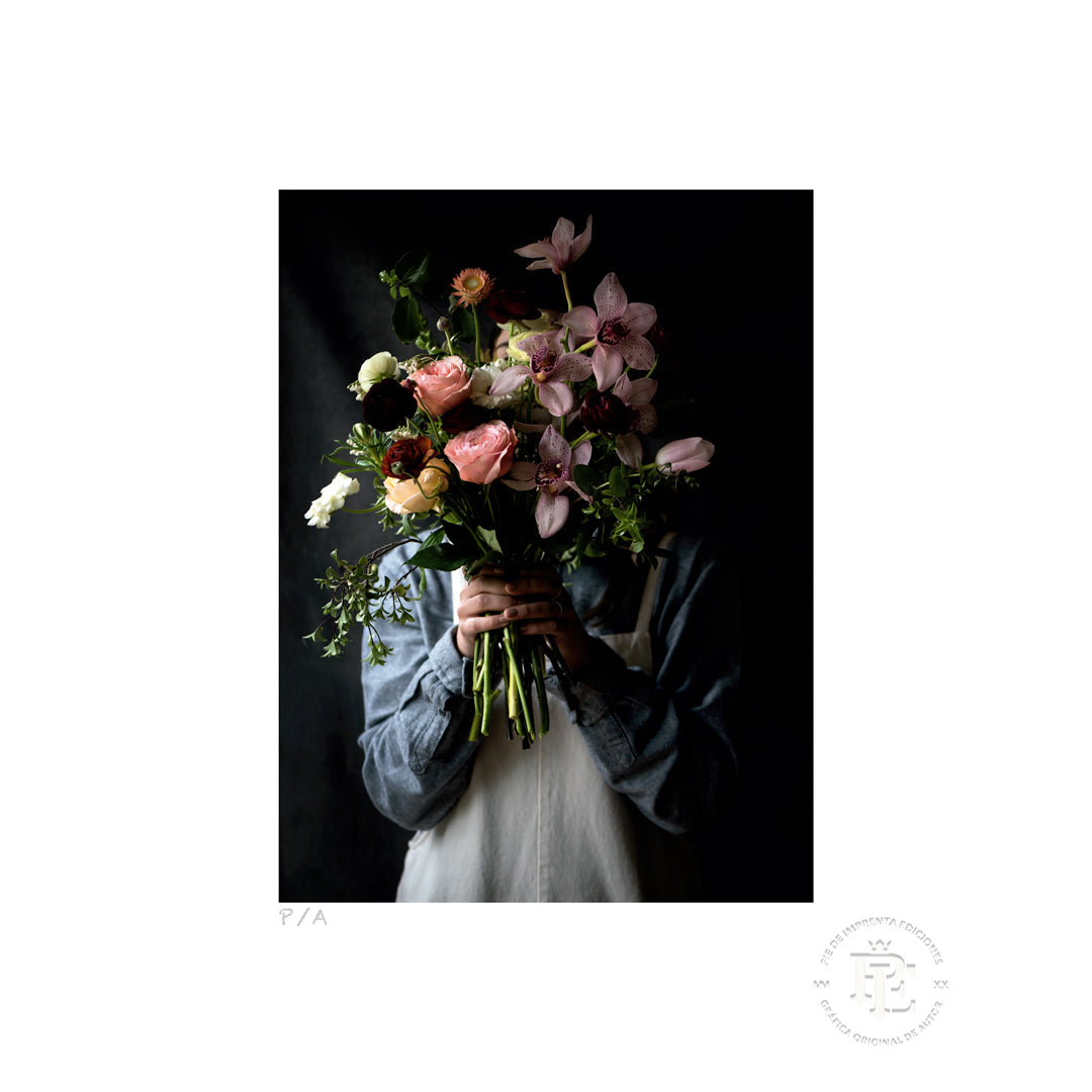 Bouquet Botánico II - 33 x 33 cm