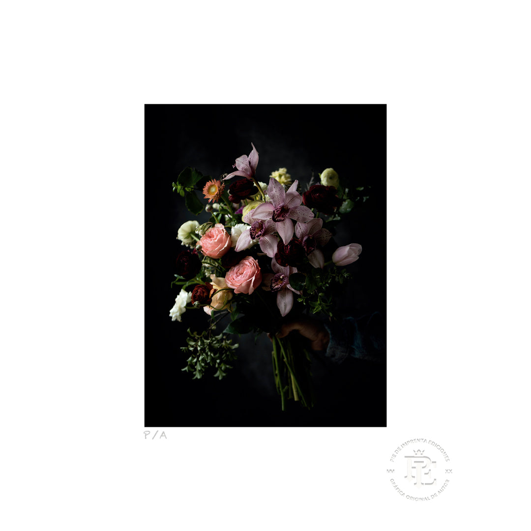 Bouquet Botánico III - 33 x 33 cm