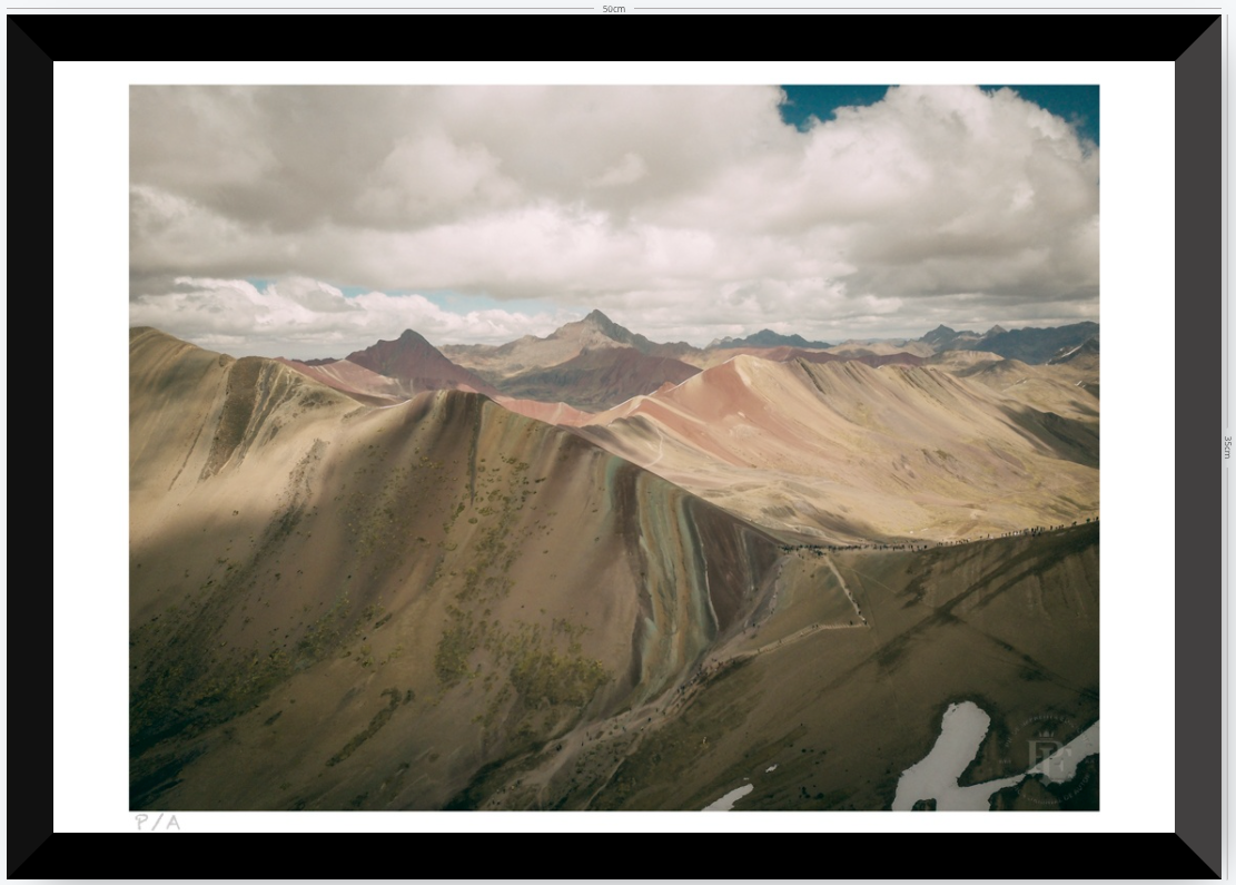 Alturas Coloridas - 48 x 33 cm