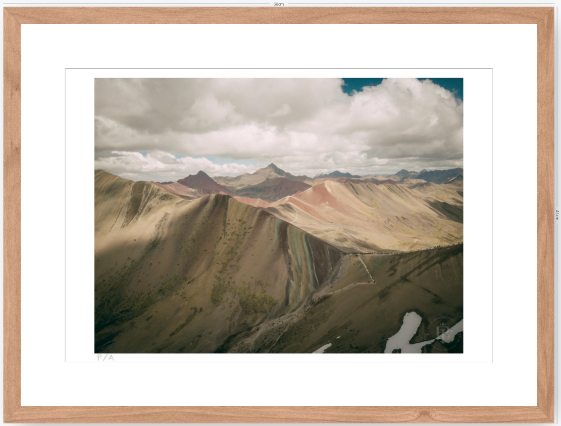 Alturas Coloridas - 48 x 33 cm