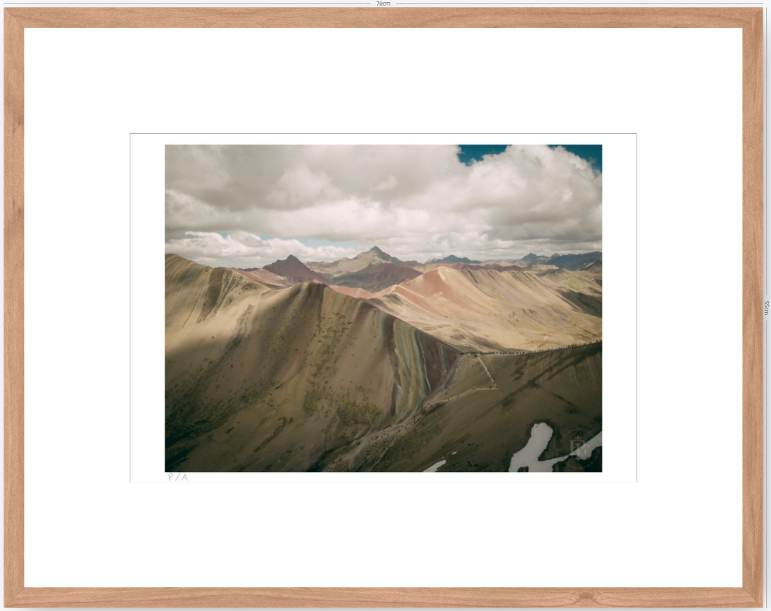 Alturas Coloridas - 48 x 33 cm