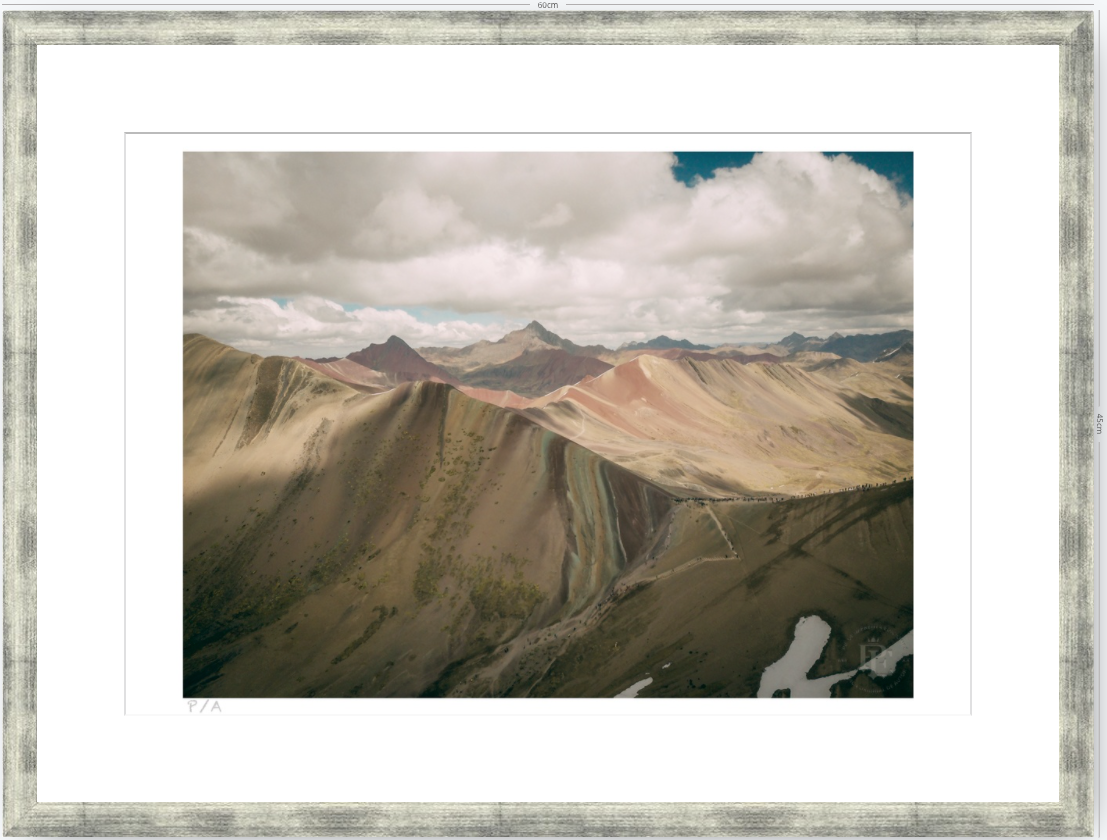 Alturas Coloridas - 48 x 33 cm