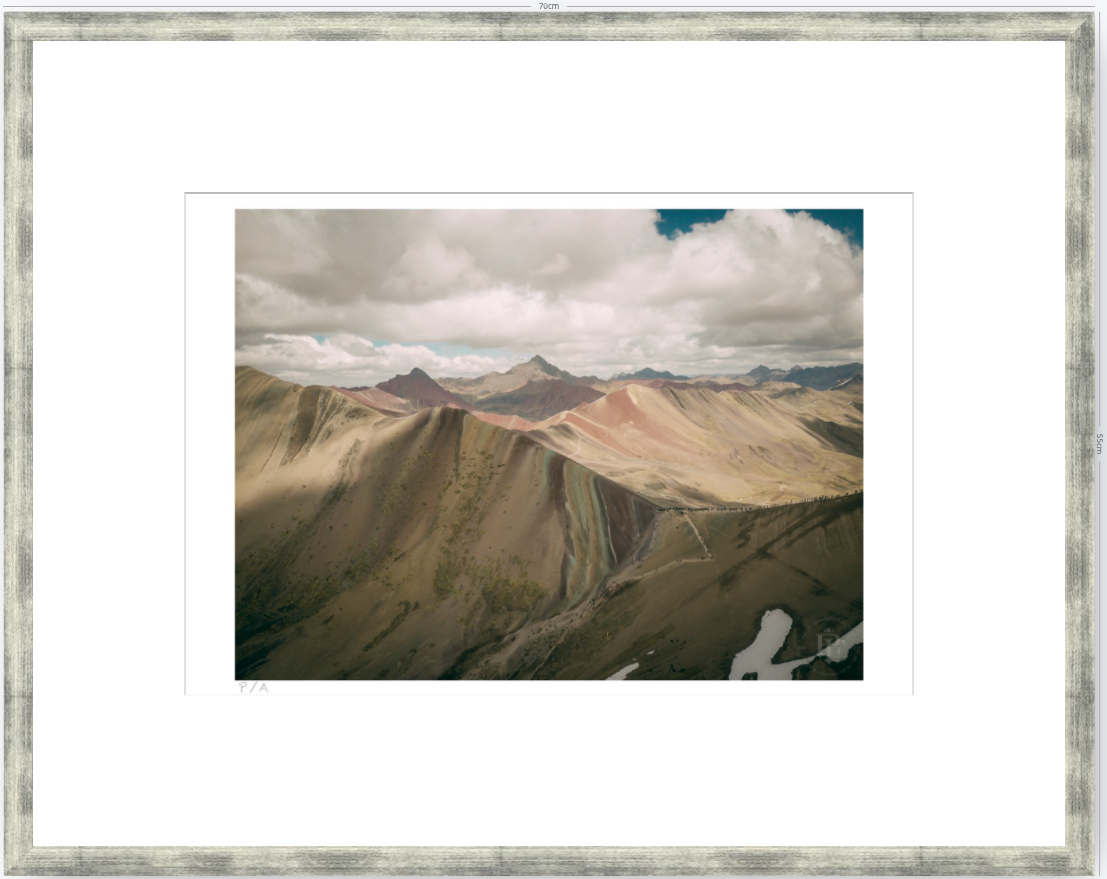 Alturas Coloridas - 48 x 33 cm