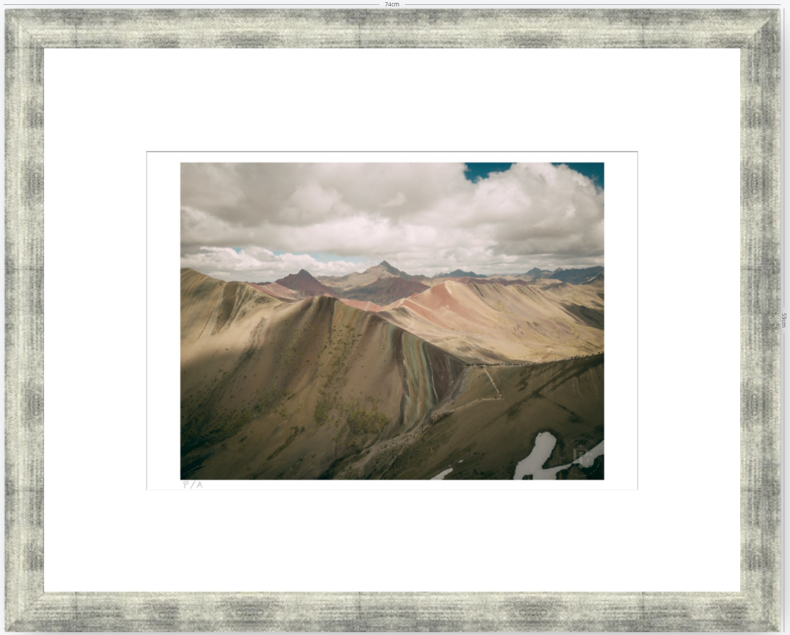 Alturas Coloridas - 48 x 33 cm