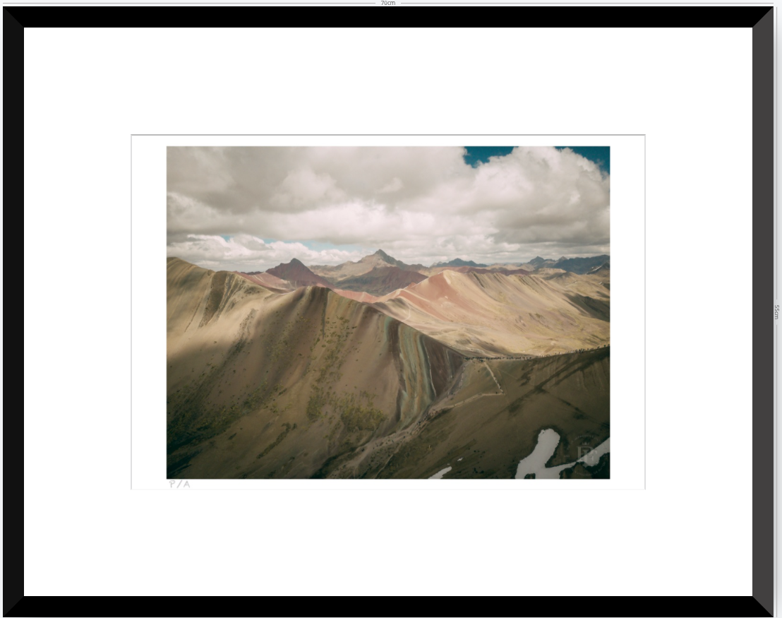 Alturas Coloridas - 48 x 33 cm