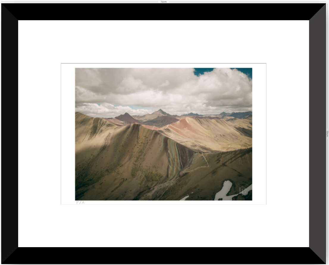 Alturas Coloridas - 48 x 33 cm