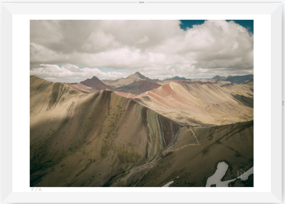 Alturas Coloridas - 48 x 33 cm