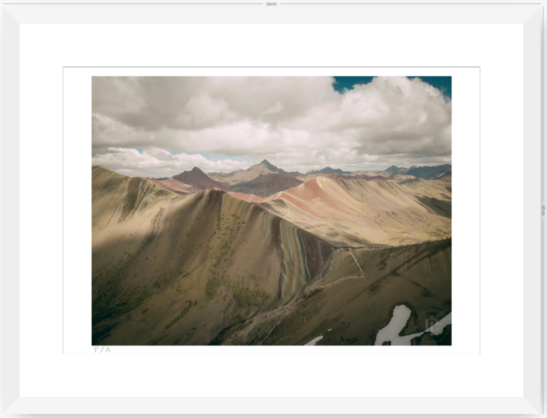 Alturas Coloridas - 48 x 33 cm