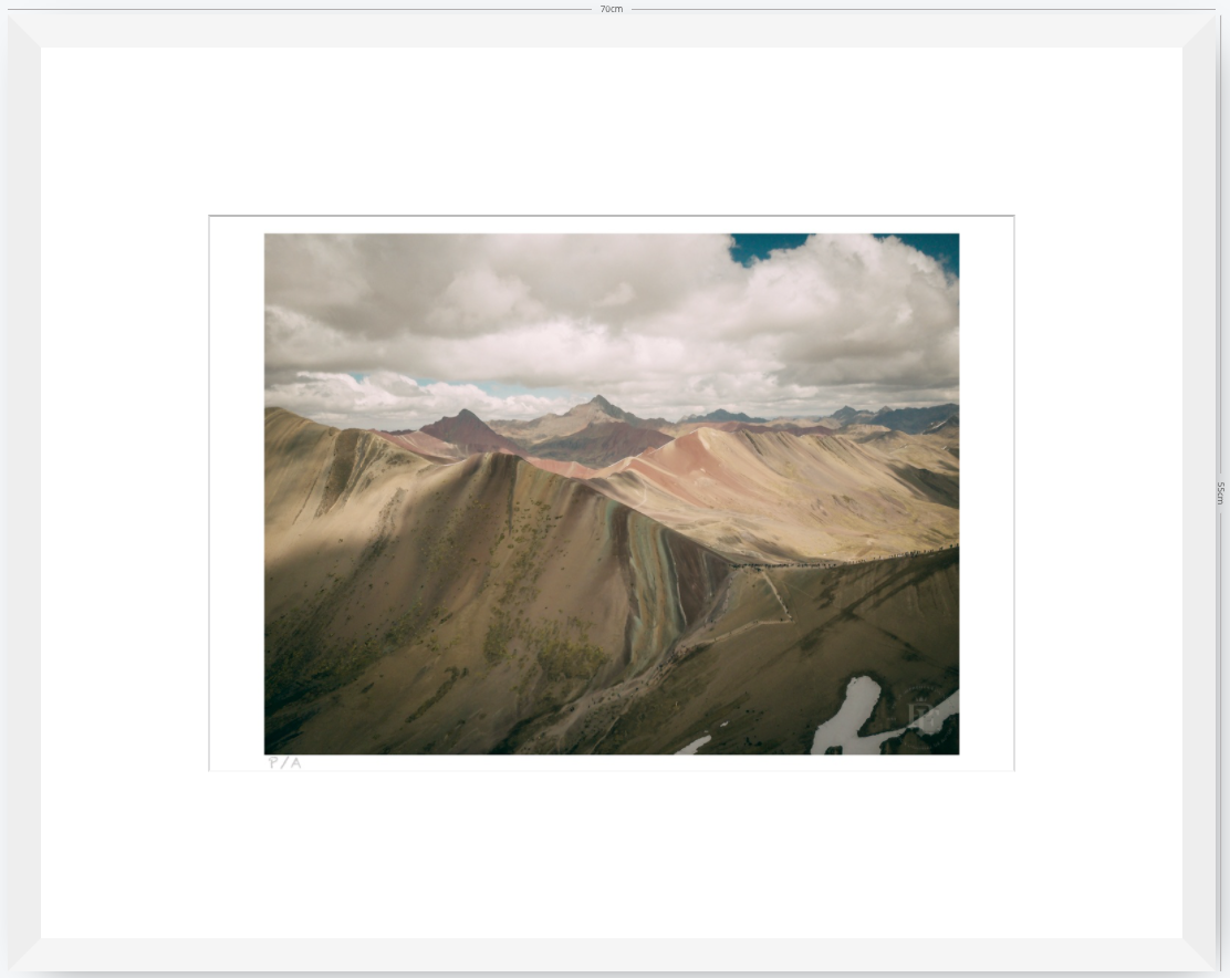 Alturas Coloridas - 48 x 33 cm