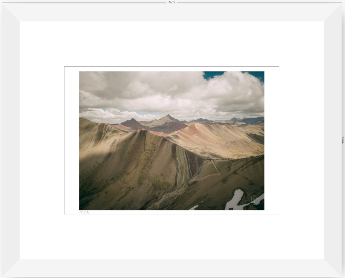 Alturas Coloridas - 48 x 33 cm