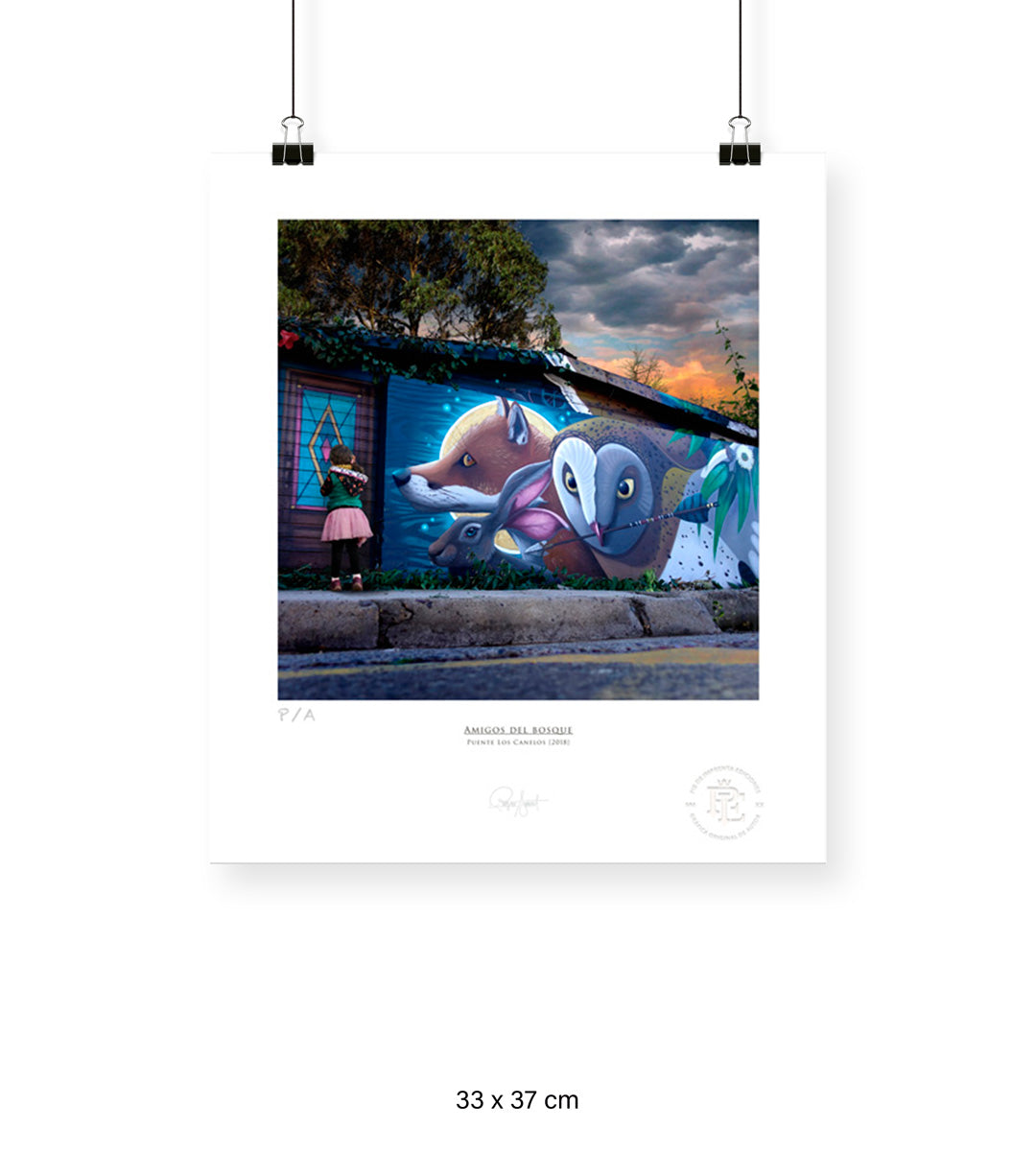 Amigos del Bosque - 32 x 37 cm