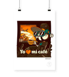 I Love mi Café - 33 x 48 cm