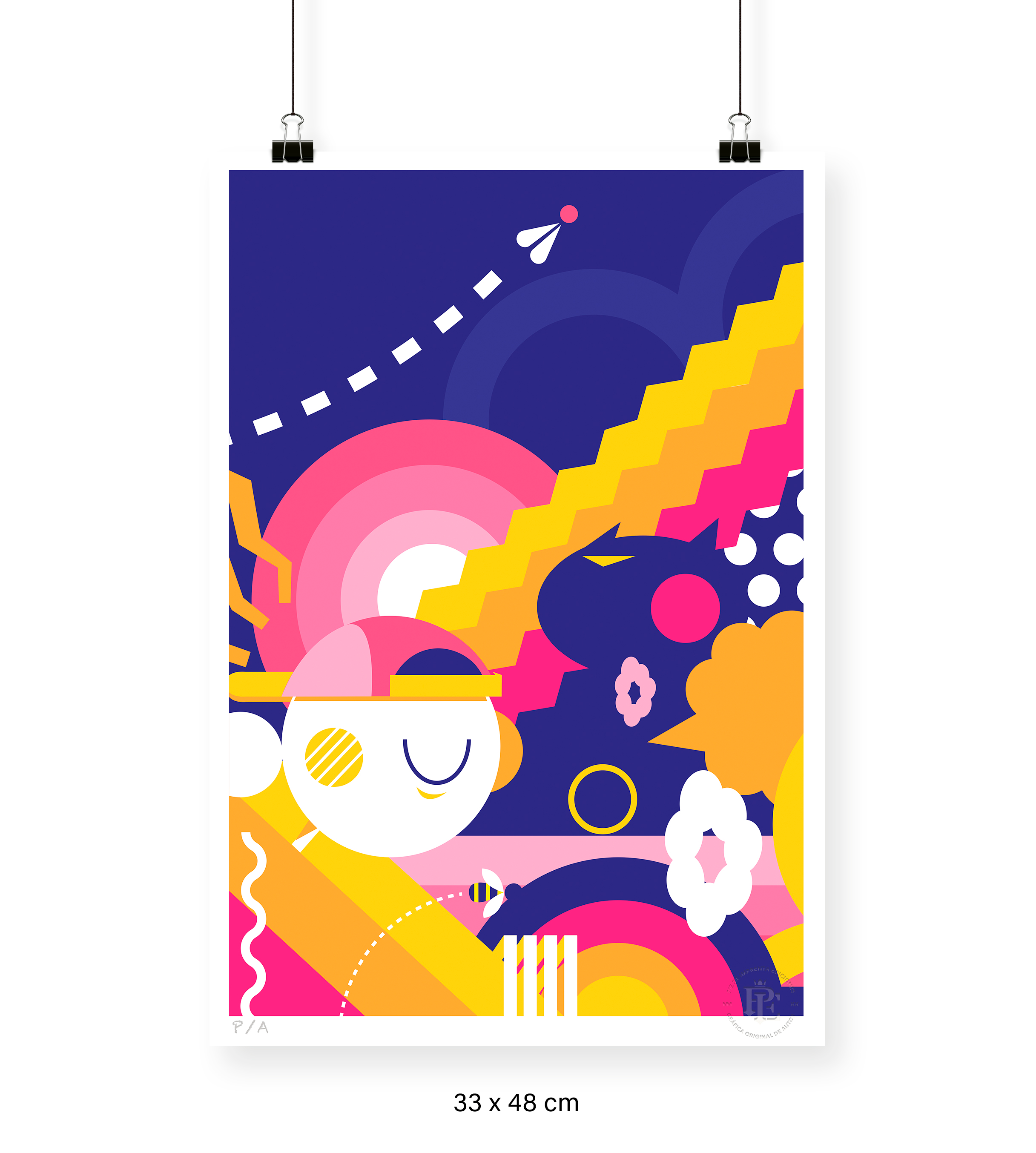 Feriado - 33 x 48 cm