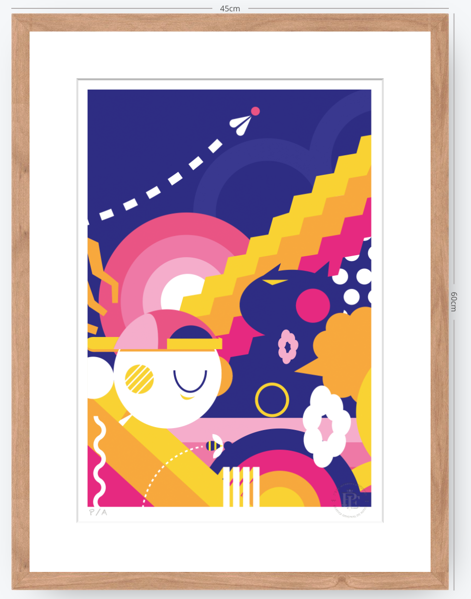 Feriado - 33 x 48 cm