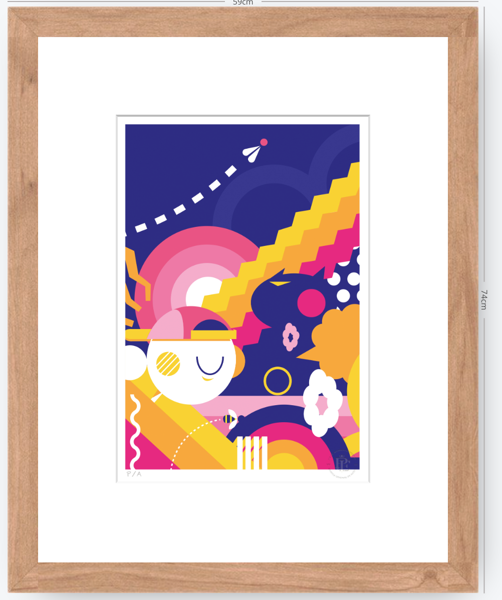 Feriado - 33 x 48 cm