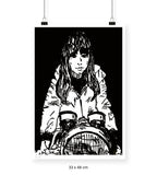 Café Racer - 33 x 48 cm