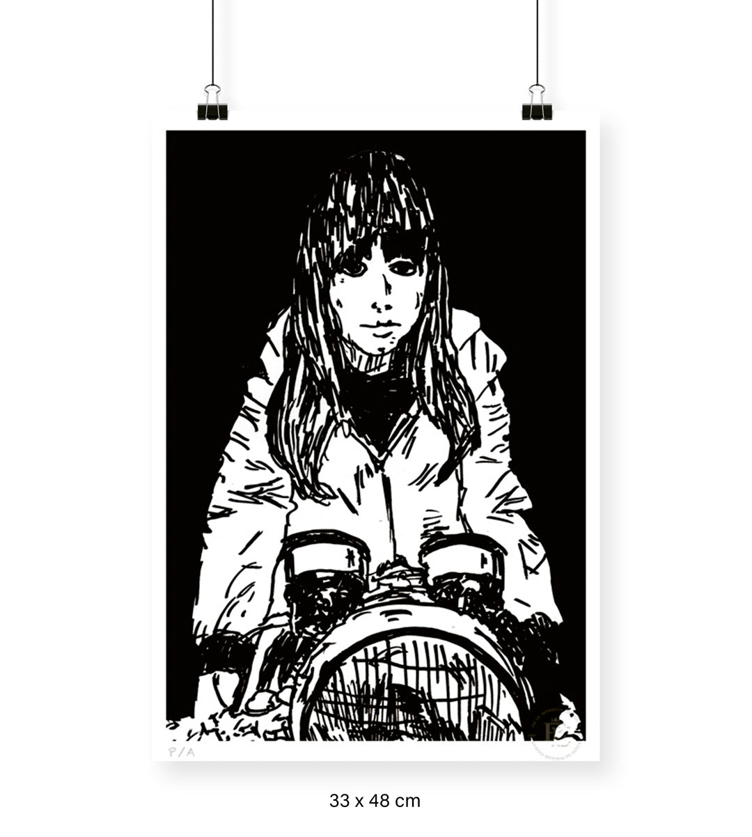 Café Racer - 33 x 48 cm