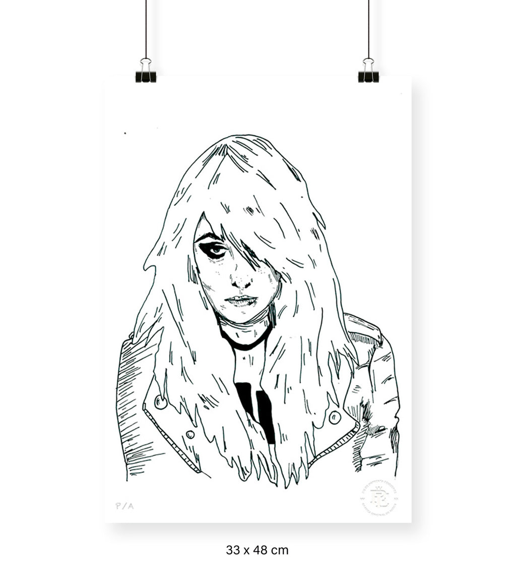 Tamara es una Punk - 33 x 48 cm