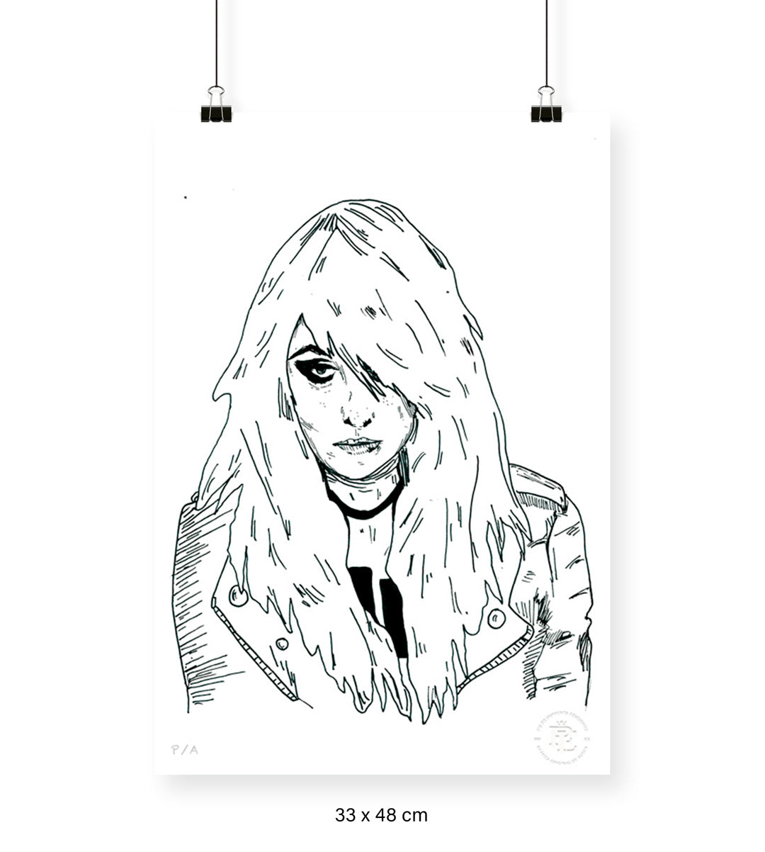 Tamara es una Punk - 33 x 48 cm