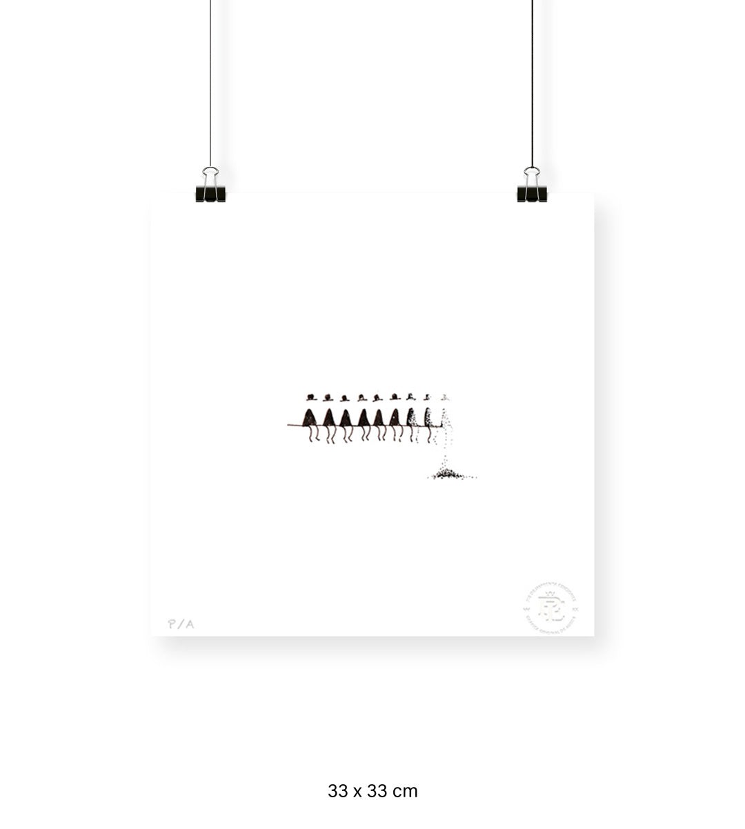 Disipar - 33 x 33 cm