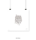 Botellas - 33 x 33 cm