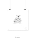 Plantas - 33 x 33 cm