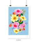 Racimo de Flores - 33 x 48 cm
