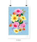 Racimo de Flores - 33 x 48 cm